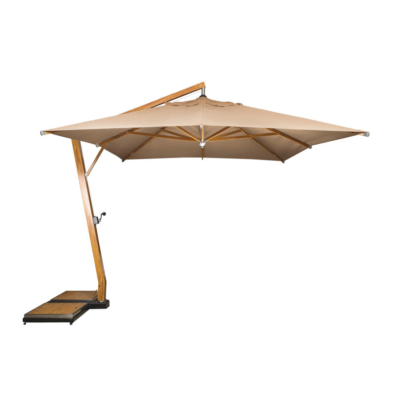 galaxy 4m x 3m rectangular cantilever parasol